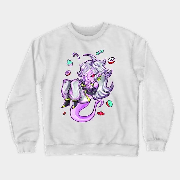 Android 21 Crewneck Sweatshirt by FleetGaming